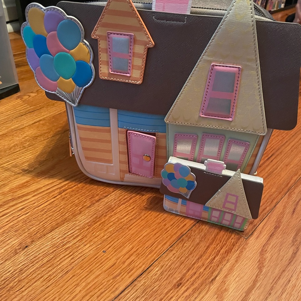 Loungefly Up House Backpack with Balloons